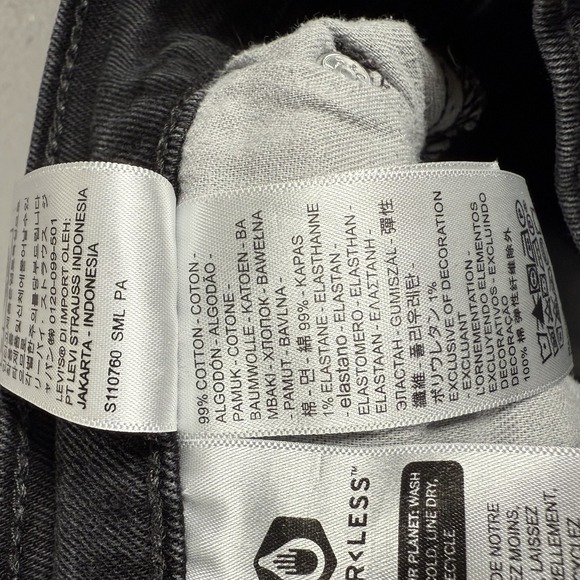 Levis Jeans Mens 30x31 Blue 559 Relaxed Straight Denim Casual Workwear Preppy - Picture 10 of 12